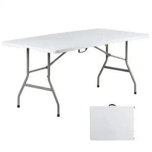 Plastic folding table