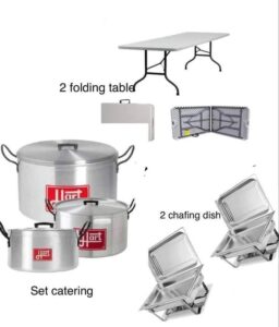 Miracle Home Mart 10-piece combo catering set