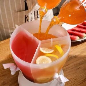 Plastic beverage dispenser