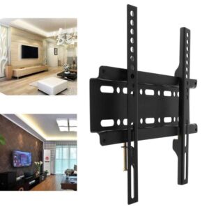 Universal fixed TV wall mount bracket for flat-screen televisions