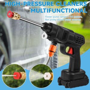 Cordless high-pressure washer