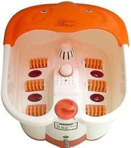 Multi-functional electric footbath massager