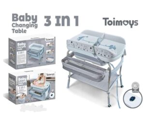 Toimoys 3-in-1 Baby Changing Table