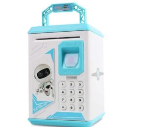 An electronic mini ATM piggy bank