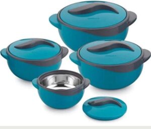 Sets of insulated food warmers