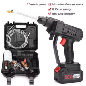 portable cordless high-pressure washer